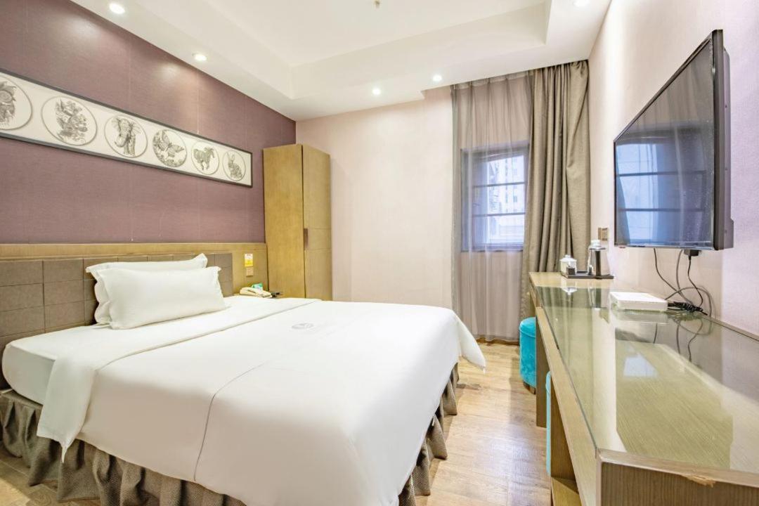 Lnsail Hotel Shenzhen Luohu Port Railway Station מראה חיצוני תמונה