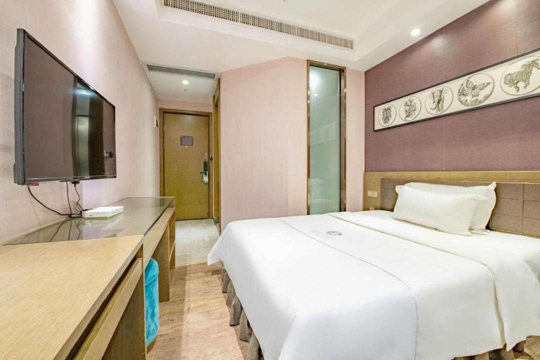 Lnsail Hotel Shenzhen Luohu Port Railway Station מראה חיצוני תמונה