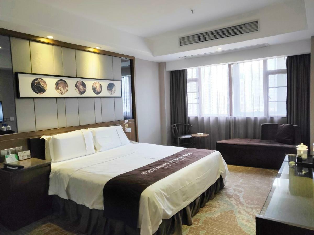 Lnsail Hotel Shenzhen Luohu Port Railway Station מראה חיצוני תמונה